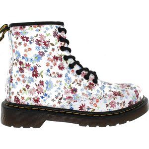 Dr. Martens 1460 PASCAL FLORAL MASH UP LEATHER LACE UP BOOTS